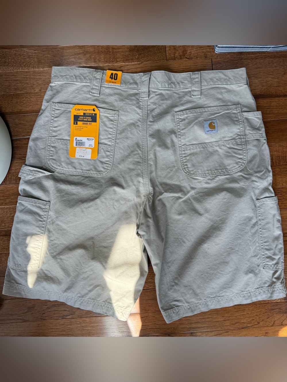 Carhartt Men’s Cargo Shorts 10” inseam Size 40 BS0147-M NWT